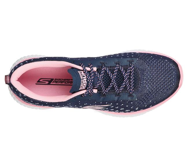 Zapatillas Running Skechers Mujer - GOrun Power Azul Marino BHLVC3928